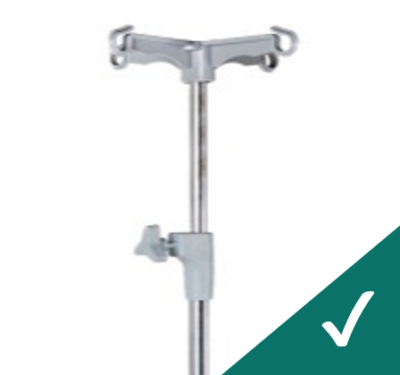 Soporte para vía IV